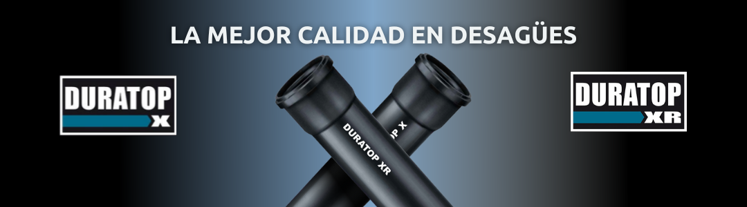 La mejor calidad en desagües Duratop X y XR